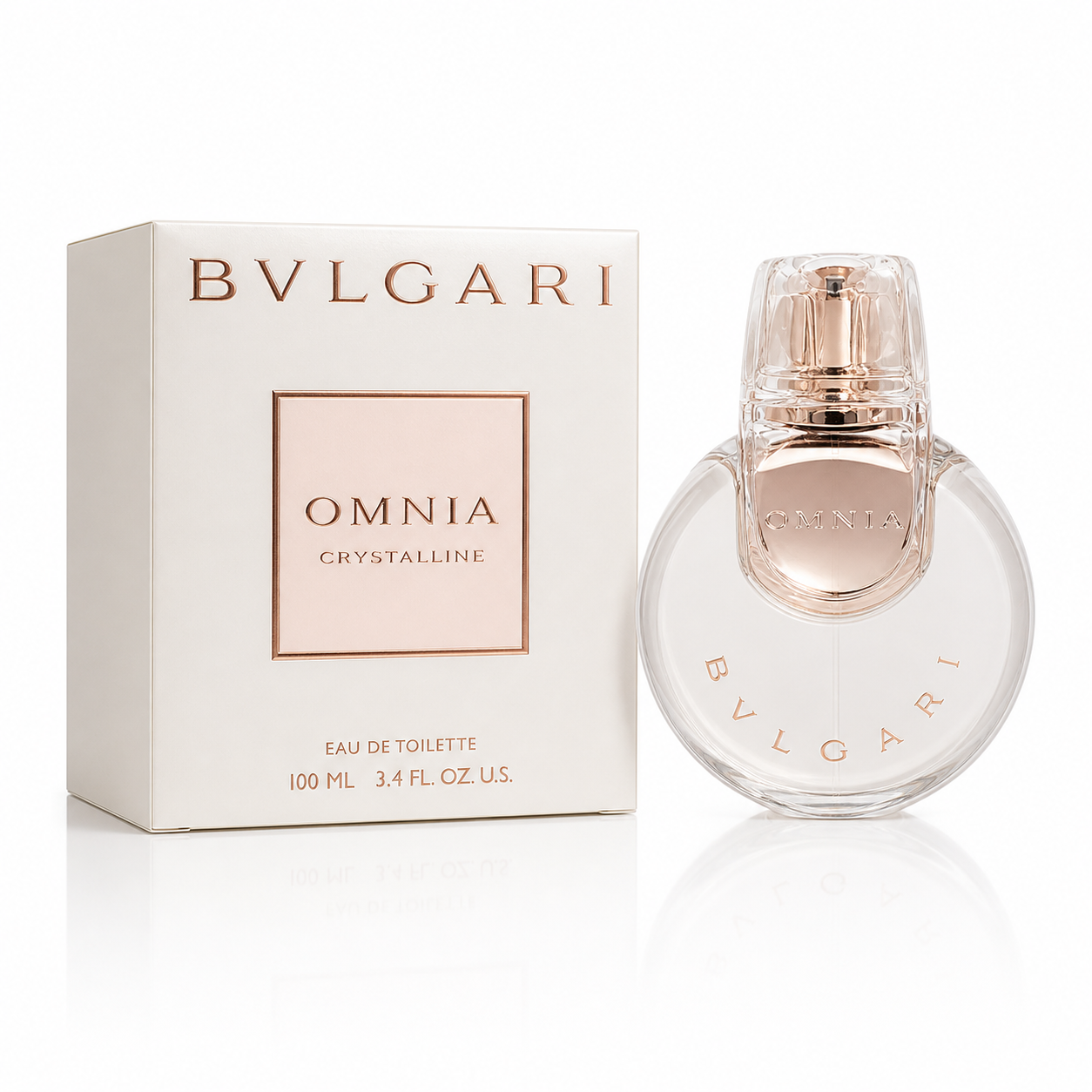 BVLGARI OMNIA CRYSTALLINE WOMEN 3.4 OZ EDT SP 100 ML