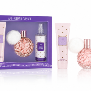 SET ARIANA GRANDE ARI WOMEN ( 3 PC SET ) 3.4 OZ. EDP / 3.4 OZ. SG / 3.4 OZ. BL