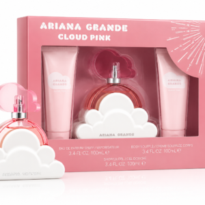 SET ARIANA GRANDE CLOUD PINK WOMEN ( 3 PC )3.4 OZ EDP SP /3.4 OZ SHOWER GEL /3.4 OZ BODY SOUFFLE