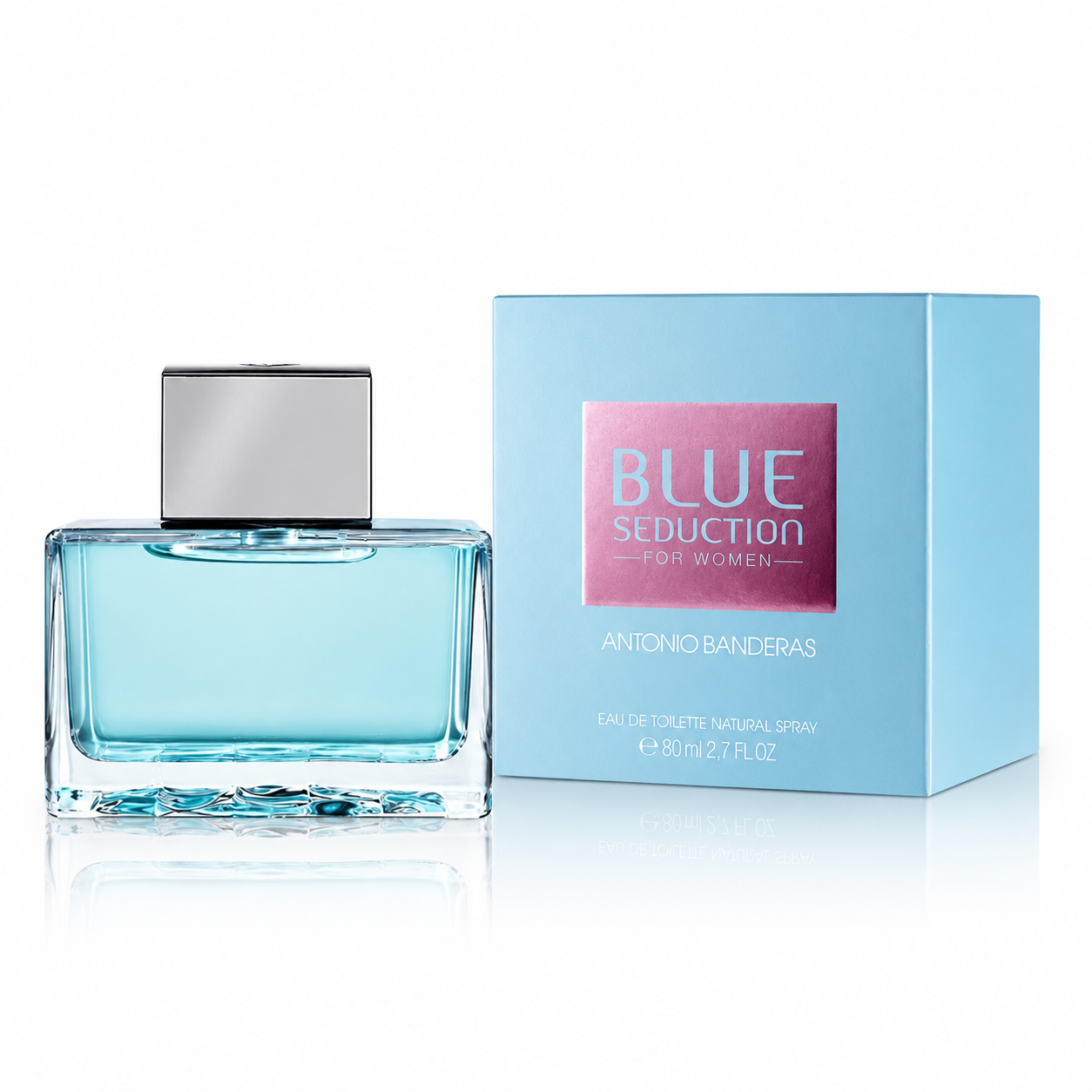 ANTONIO BANDERAS BLUE SEDUCTION WOMEN 2.7 OZ. EDT NEW 80 ML