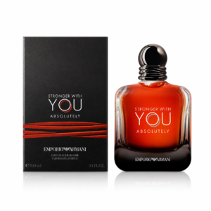 GIORGIO ARMANI STRONGER WITH YOU ABSOLUTELY EAU DE PARFUM 3.4 OZ    100 ML