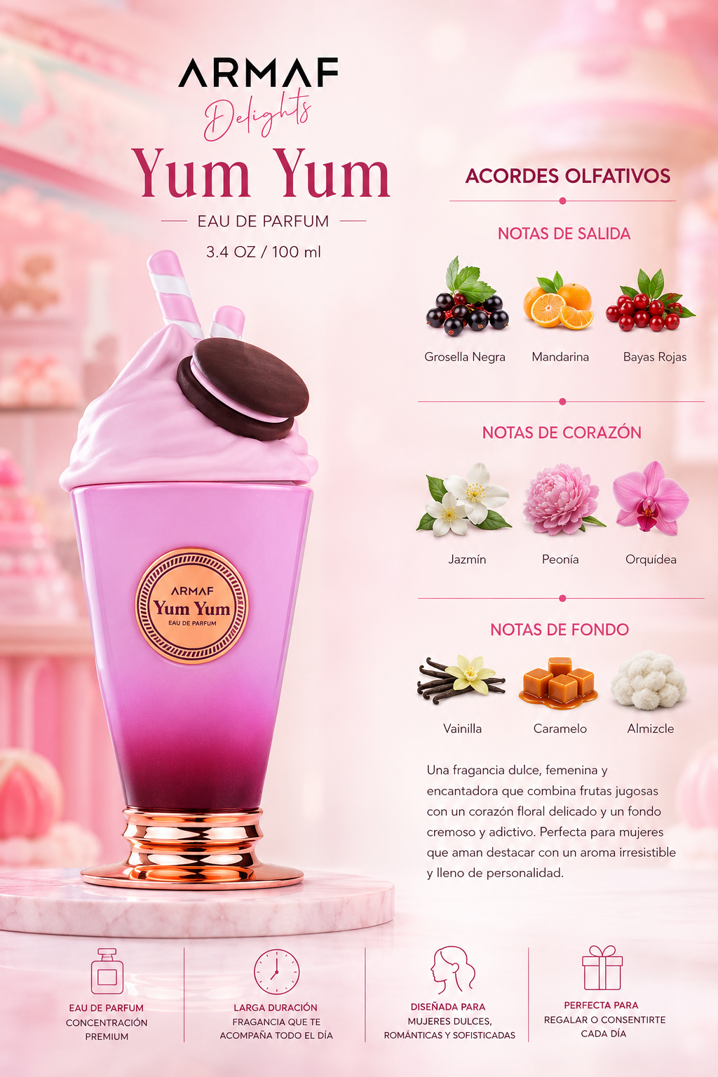 ARMAF YUM YUM 3.4 EDP L 100 ML - Imagen 2