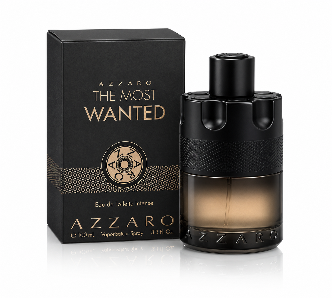 AZZARO THE MOST WANTED INTENSE MEN 3.4 OZ EDT SP 100 ML