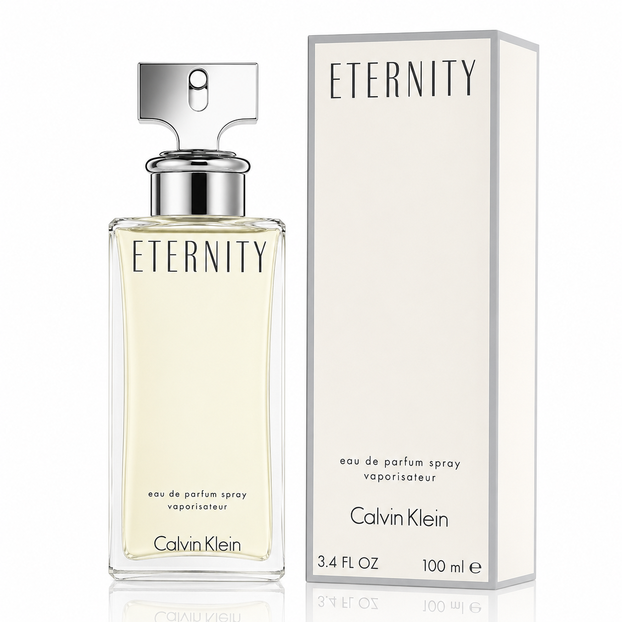CALVIN KLEIN ETERNITY WOMEN 3.4 EDP SP 100 ML