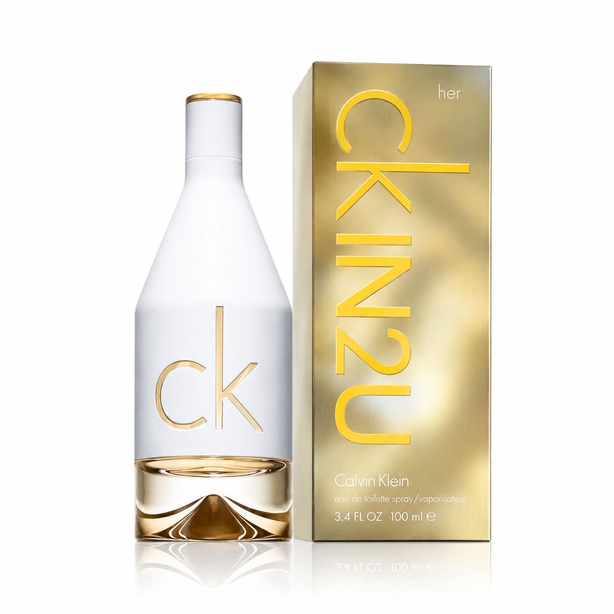 CALVIN KLEIN IN2U WOMAN 3.4 OZ. EDT SP 100 ML