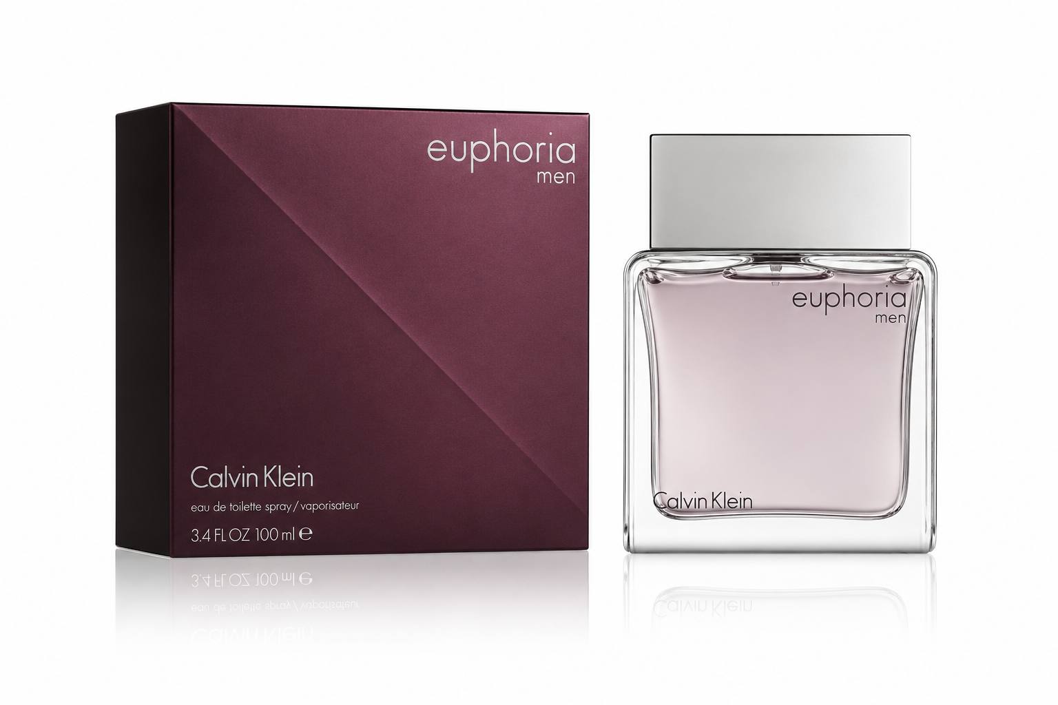 CALVIN KLEIN EUPHORIA MEN 3.4 EDT SP - NEW UPC 100 ML