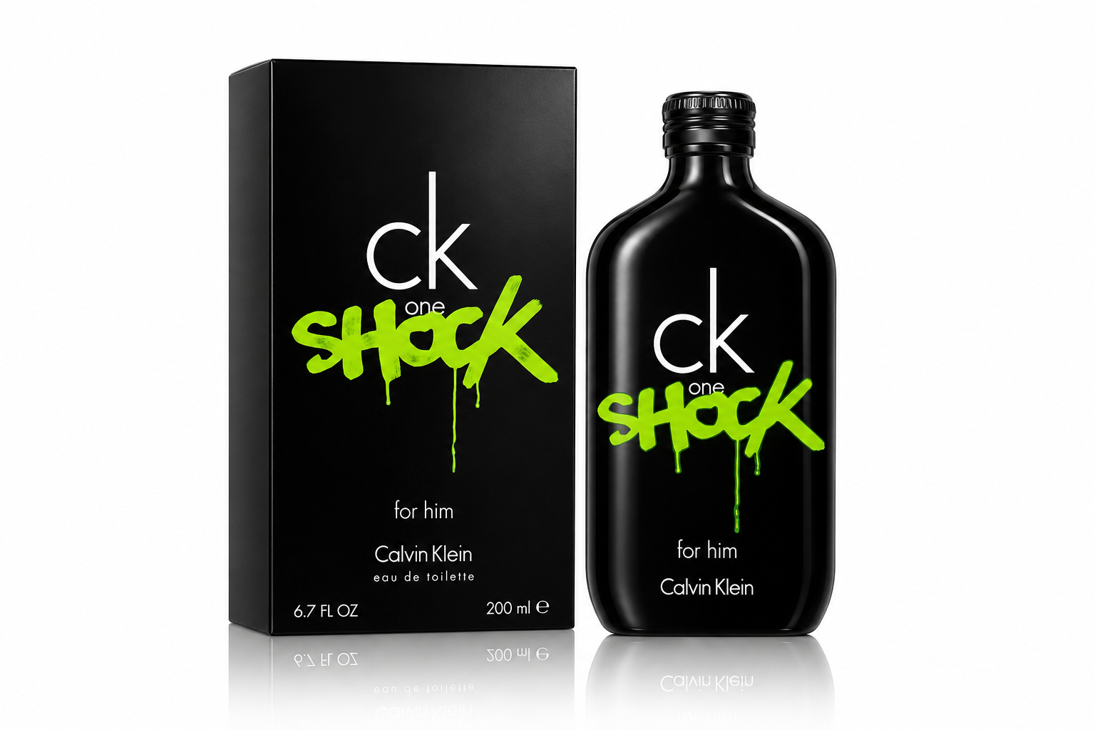 CALVIN KLEIN ONE SHOCK MEN 6.7 OZ. EDT SP 200 ML