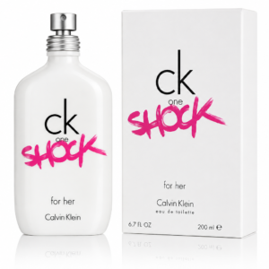CALVIN KLEIN ONE SHOCK WOMEN 6.7 OZ. EDT SP 200 ML