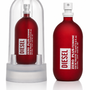 DIESEL ZERO PLUS RED WOMAN 2.5 OZ. EDT  75 ML
