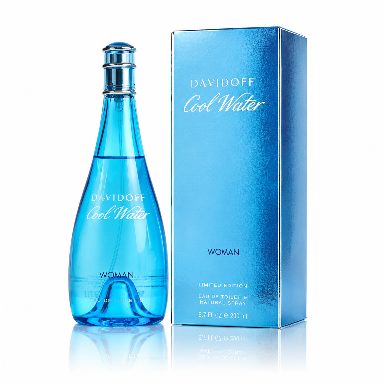 DAVIDOFF COOL WATER WOMAN 3.4 OZ. EDT SP 100 ML