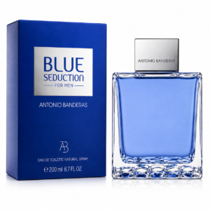 ANTONIO BANDERAS BLUE SEDUCTION FOR MEN 6.7 OZ EDT SP 200 ml