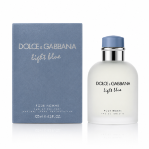 DOLCE & GABBANA LIGHT BLUE MEN 4.2 OZ. EDT SP NEW PRESENTATION 125 ML