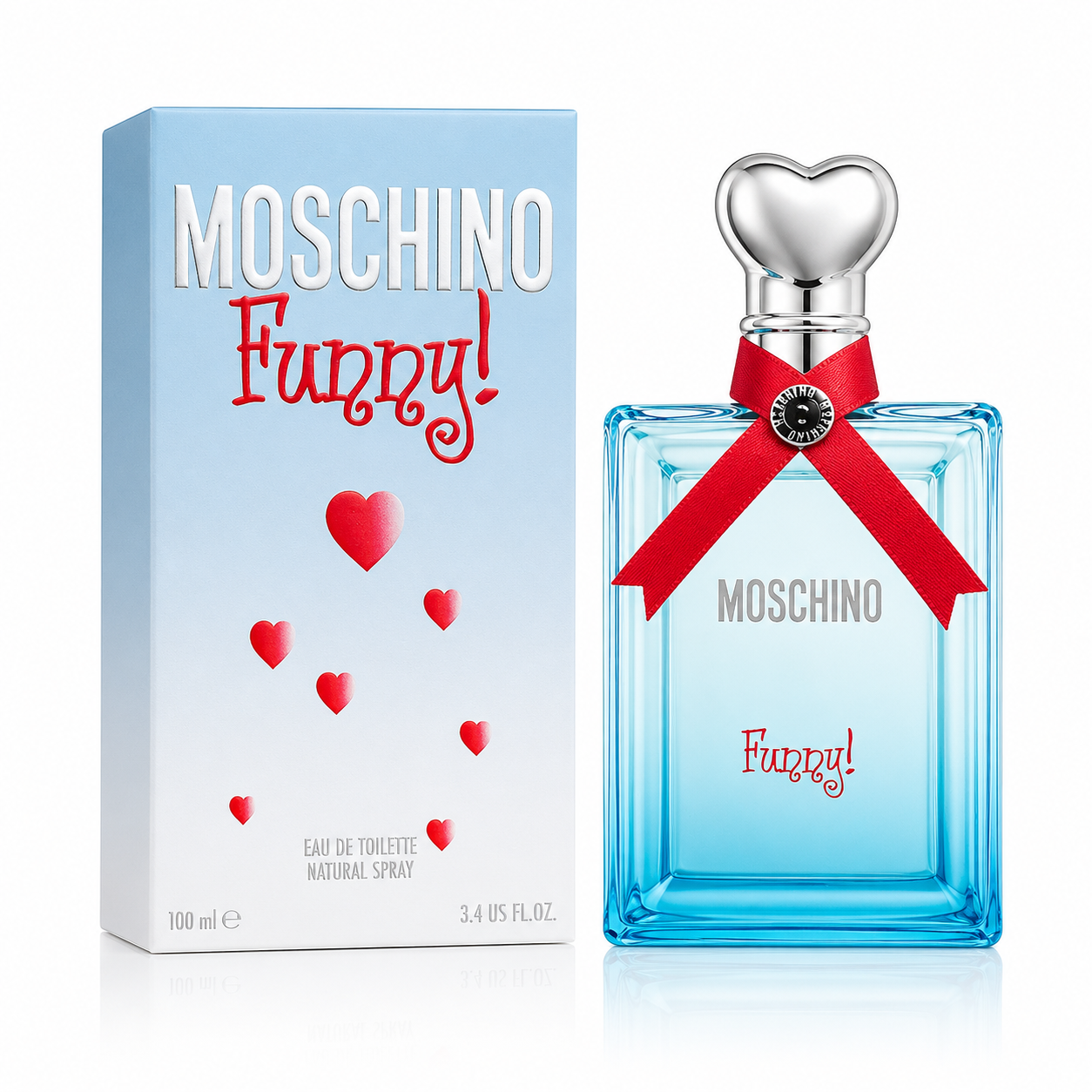 MOSCHINO FUNNY WOMEN 3.4 OZ. EDT SPRAY 100 ML