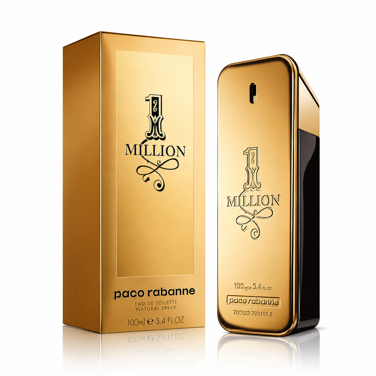 PACO RABANNE 1 MILLION MEN 3.4 OZ EDT SP 100 ML