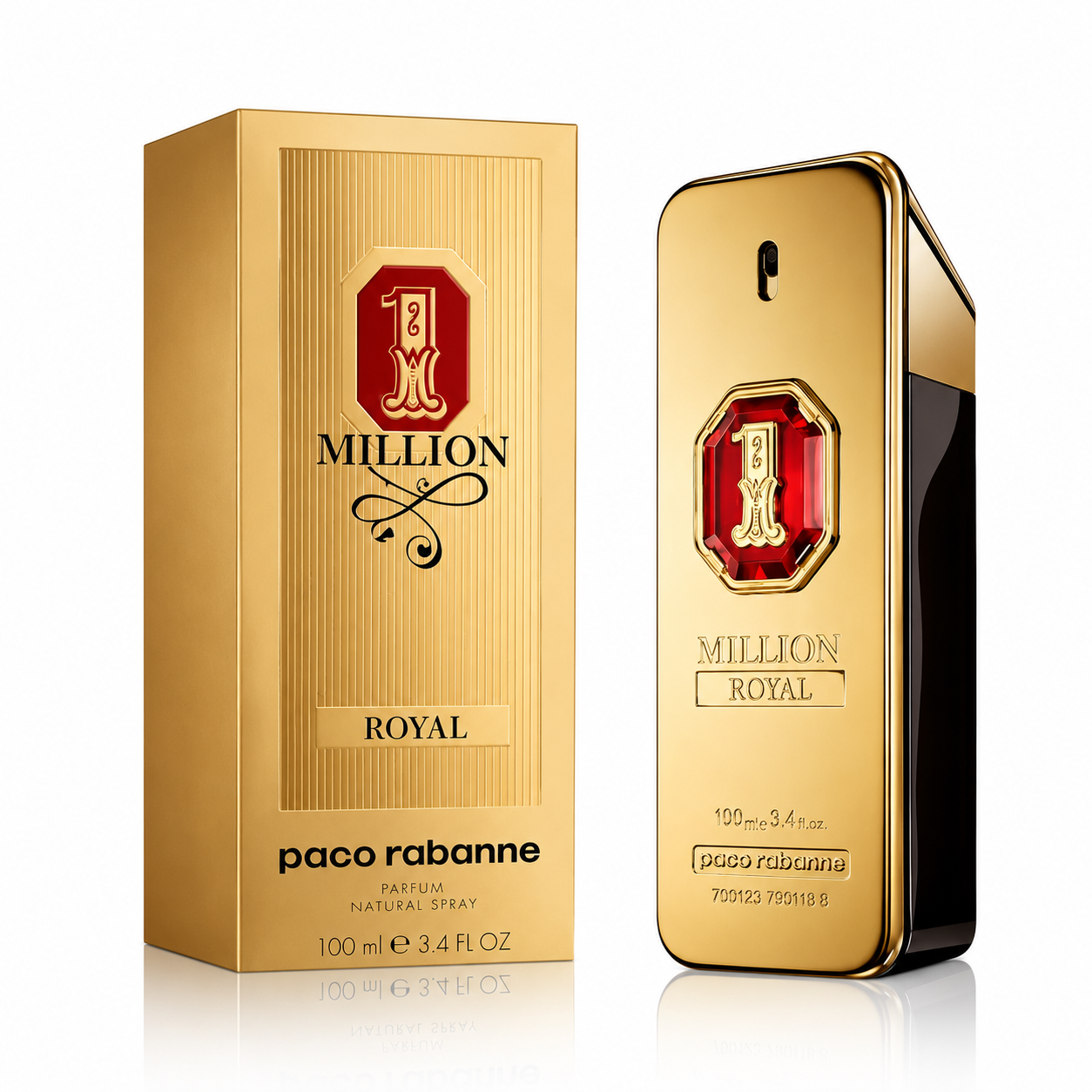 PACO RABANNE ONE MILLION ROYAL PARFUM MEN 3.4 OZ EDP SP 100 ML