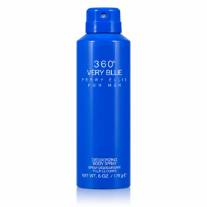 BODY SPRAY MEN PERRY ELLIS 360 VERY BLUE 6.0 OZ. 170 ML