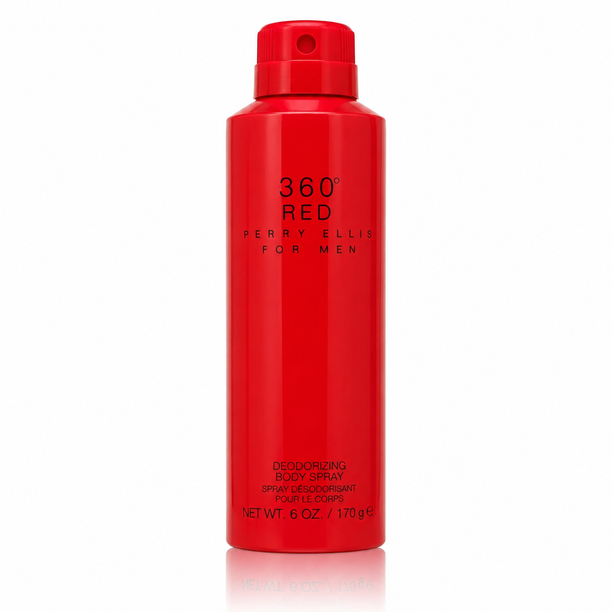 BODY SPRAY MEN PERRY ELLIS RED 6.0 OZ 170 ML