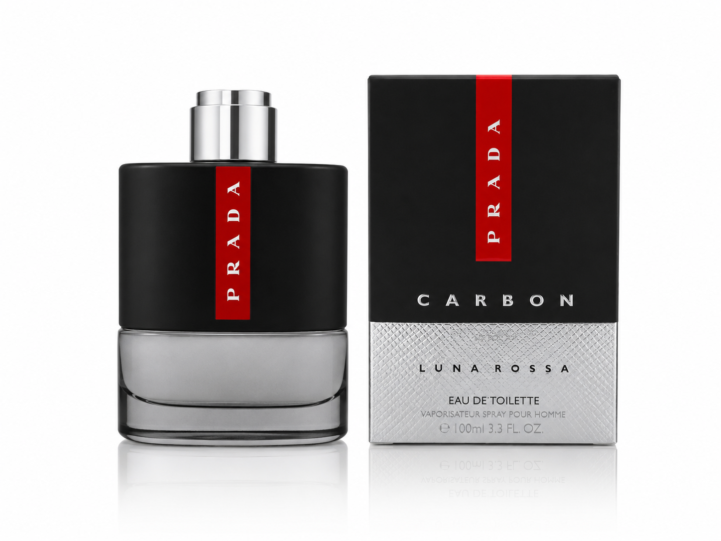 PRADA LUNA ROSSA CARBON MEN 3.4 OZ. EDT 100 ML