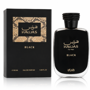 RASASI HAWAS BLACK MEN 3.4 OZ EDP SP  100 ML
