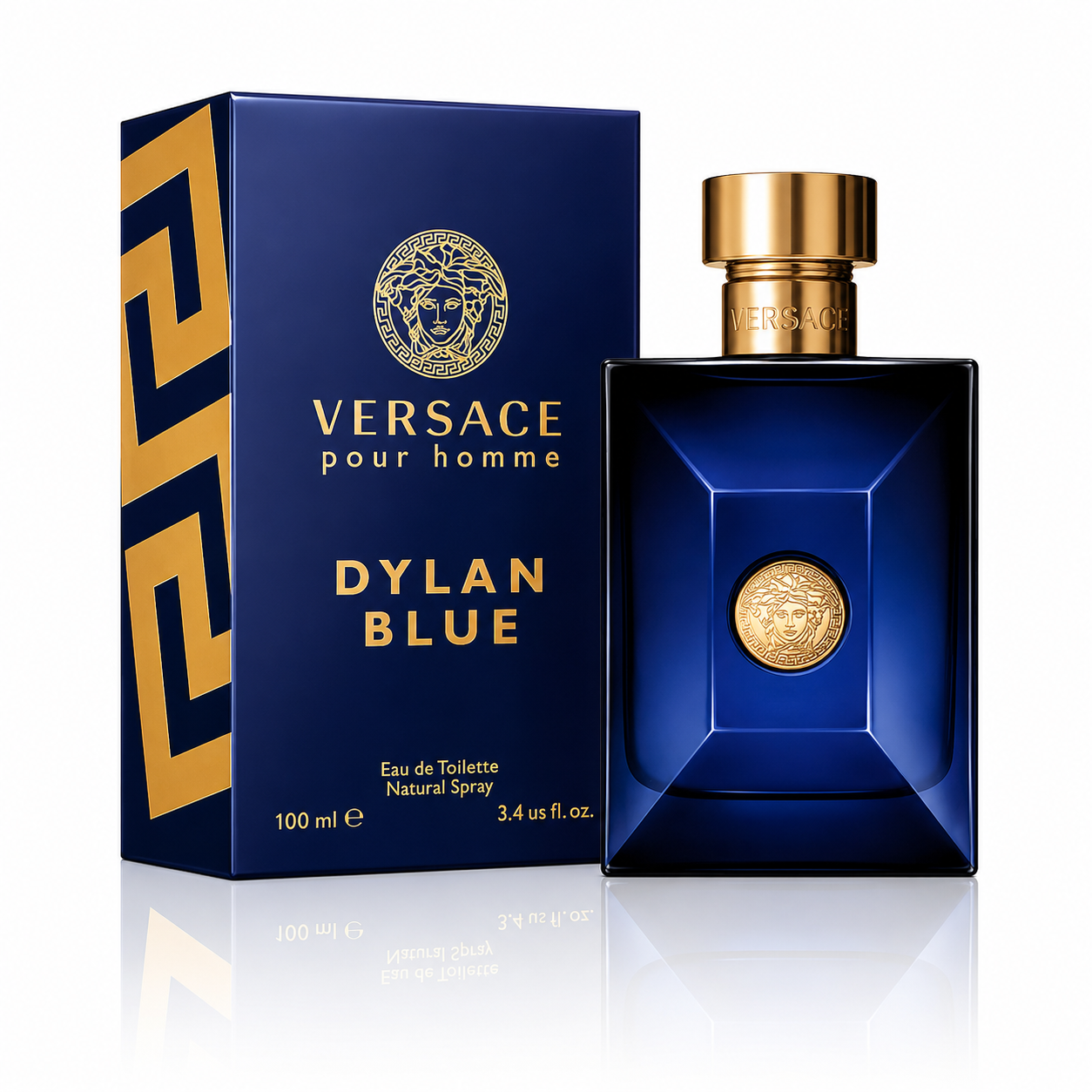 VERSACE DYLAN BLUE MEN 3.4 OZ. EDT SP 100 ML