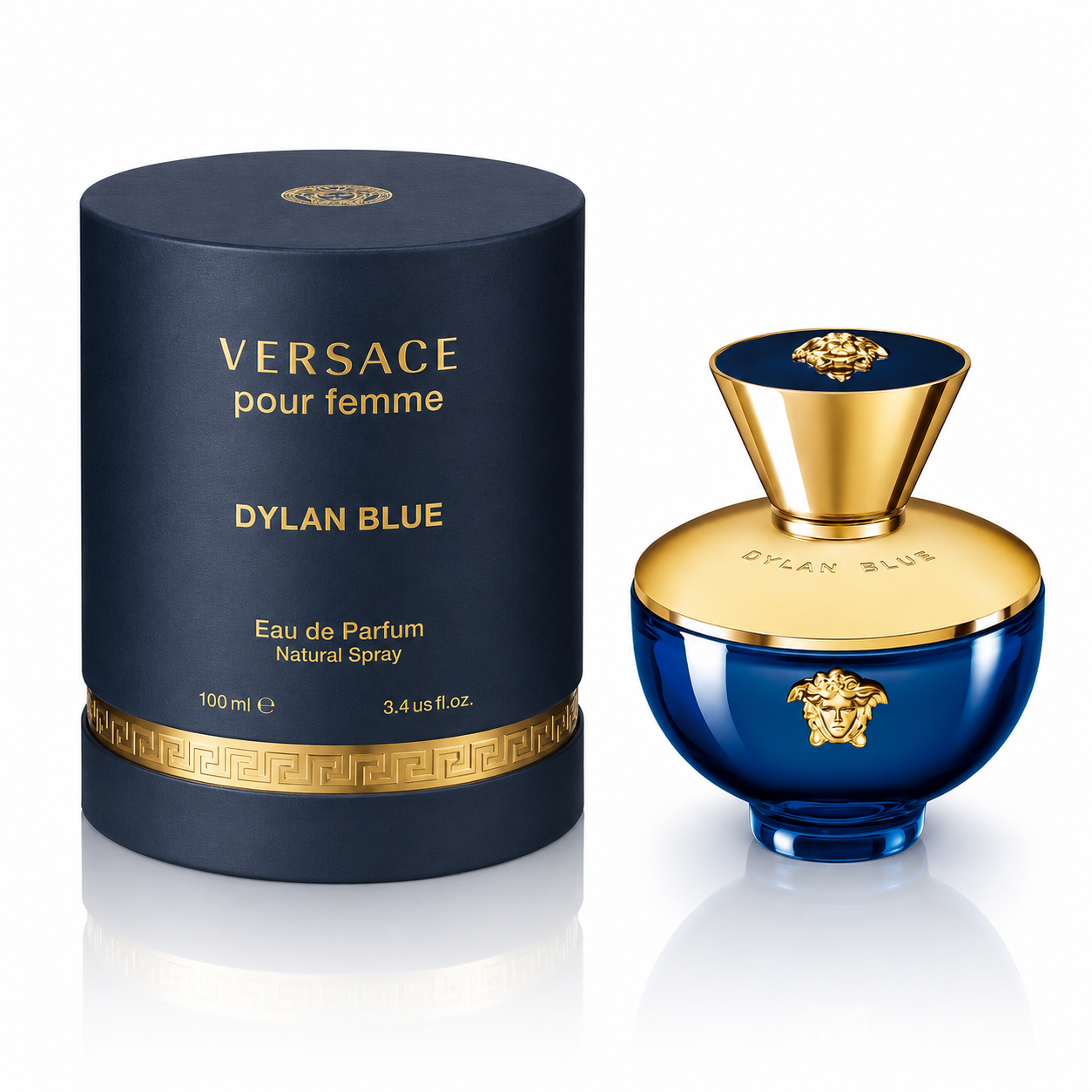 VERSACE DYLAN BLUE WOMAN 3.4 OZ EDP SP 100 ML