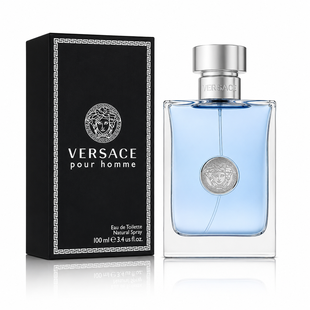 VERSACE POUR HOMME MEN 3.4 OZ EDT 100 ML