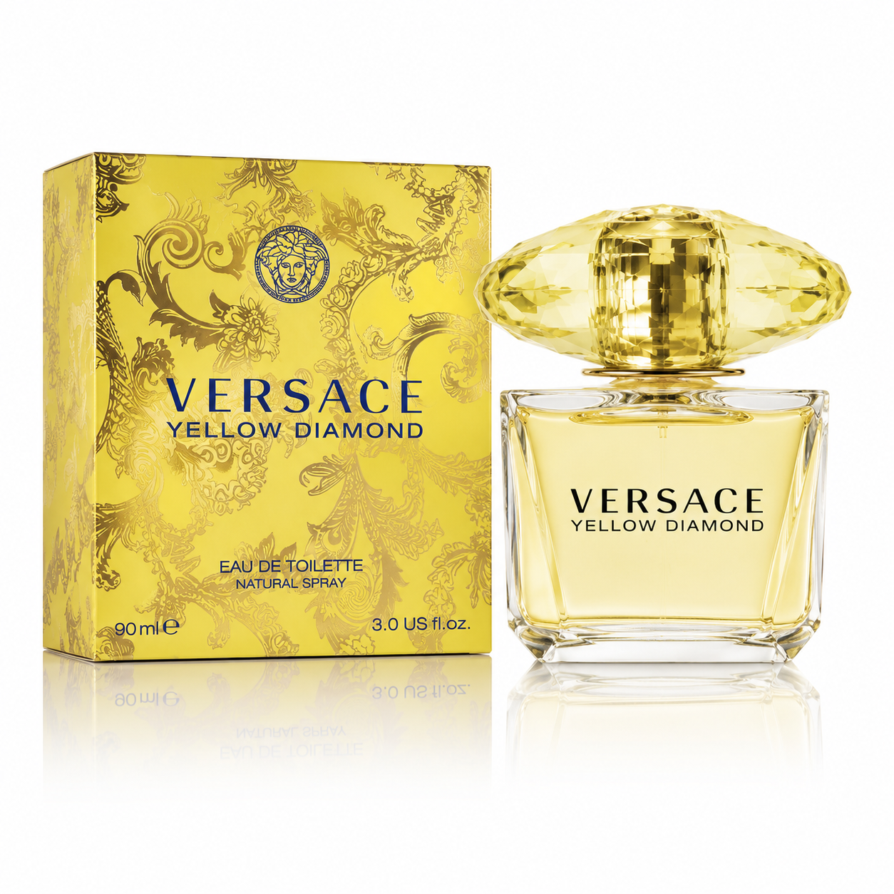 VERSACE YELLOW DIAMOND WOMEN 3.0 OZ. EDT SP 90 ML