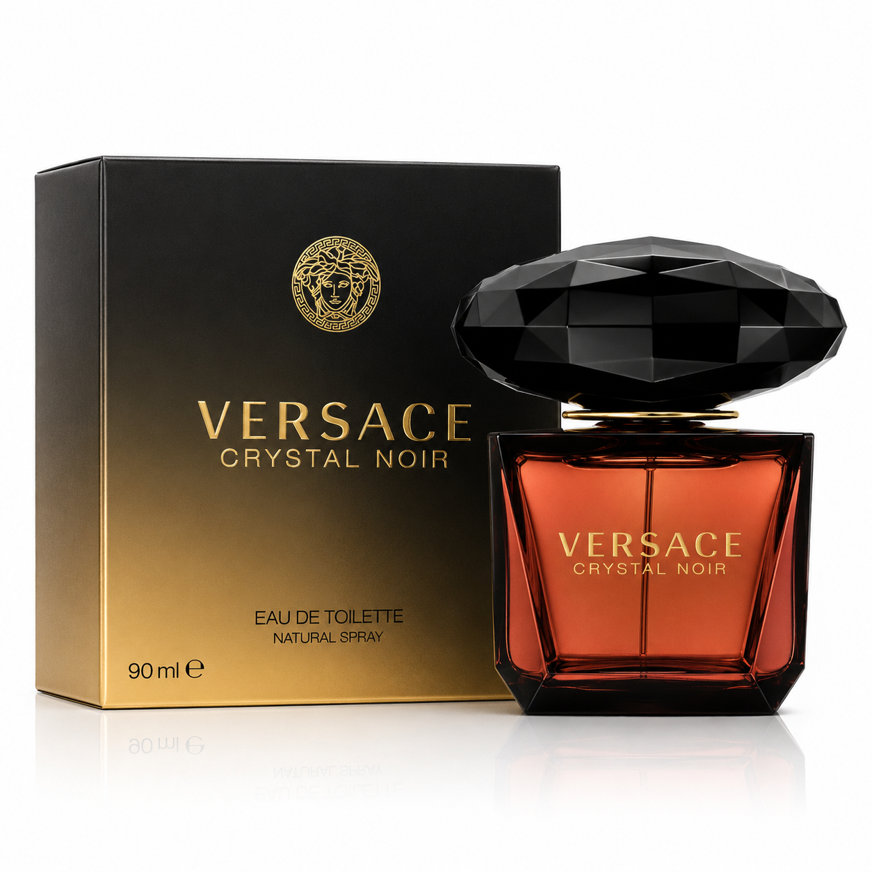VERSACE CRYSTAL NOIR WOMEN 3.0 OZ EDP SP 90 ML