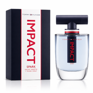 TOMMY HILFIGER IMPACT SPARK MEN3.4 OZ EDT SP +0.14 OZ TRAVEL  100 ML