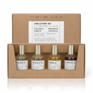 EMPER SET MINI UNISEX 1.01 OZ (4 PC ) STALLION 53 / THE BLACK 92 / LILANG 62 / CAPTCHA 36