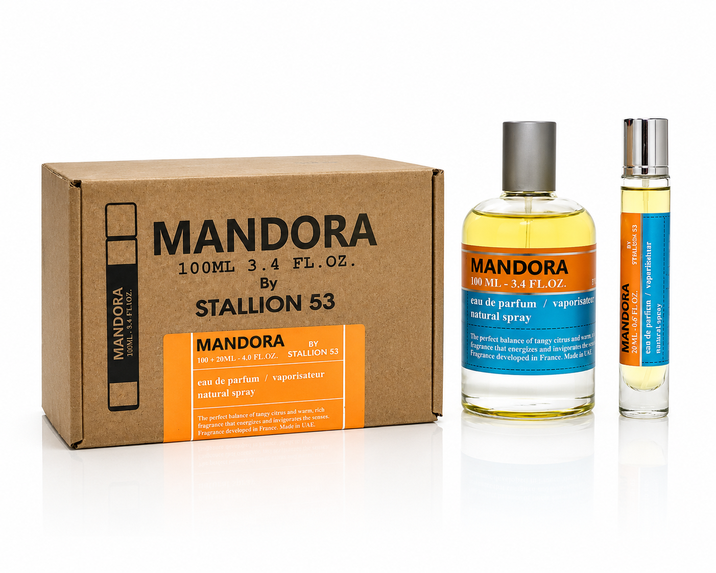 EMPER MANDORA BY STALLION 53 MEN 3.4 OZ EDP SP 100 ML
