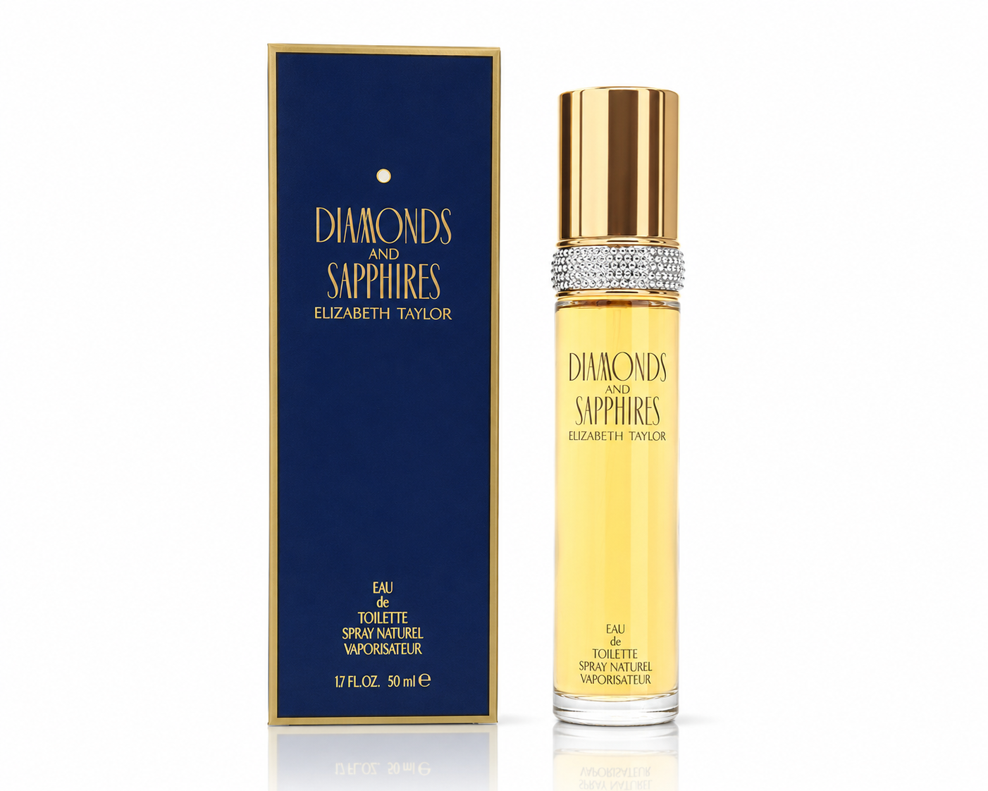ELIZABETH TAYLOR DIAMONDS & SAPPHIRES WOMEN 3.4 OZ. EDT 100 ML