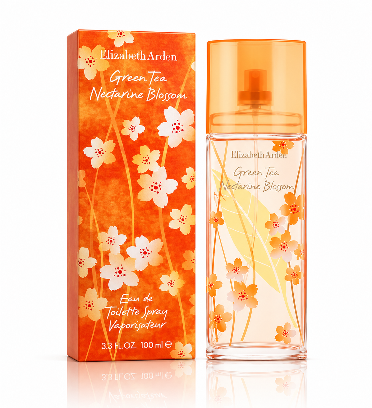 ELIZABETH ARDEN GREEN TEA NECTARINE BLOSSOM WOMEN 3.4 OZ. EDT SP 100 ML