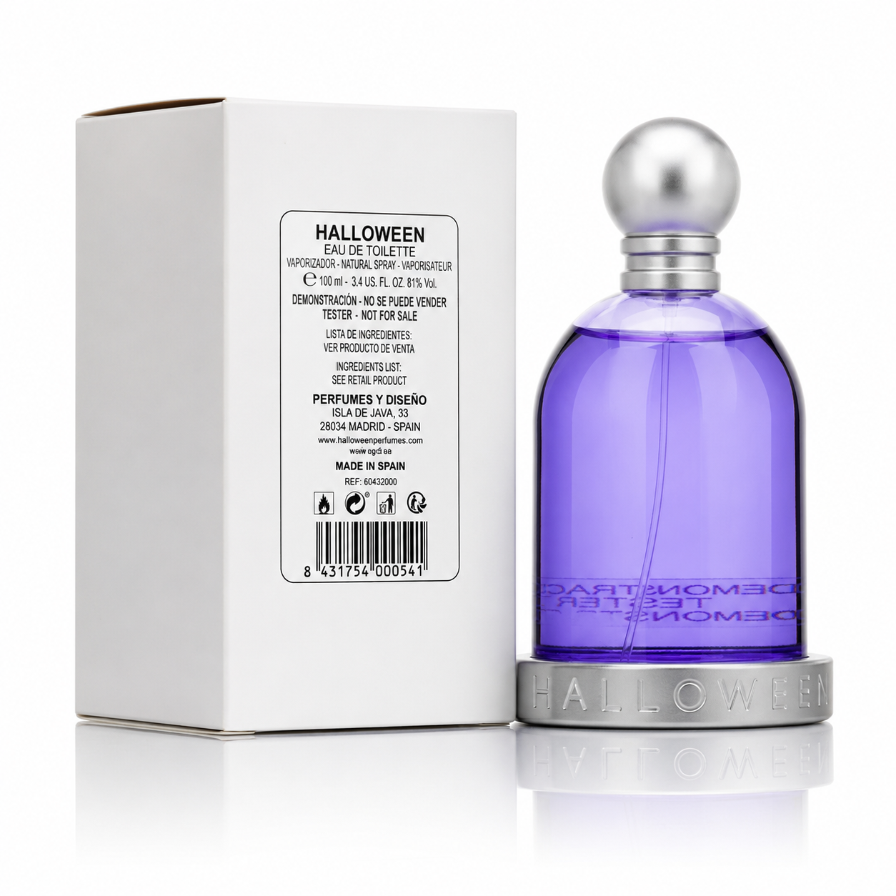 HALLOWEEN 3.4 EDT L TESTER 100 ML