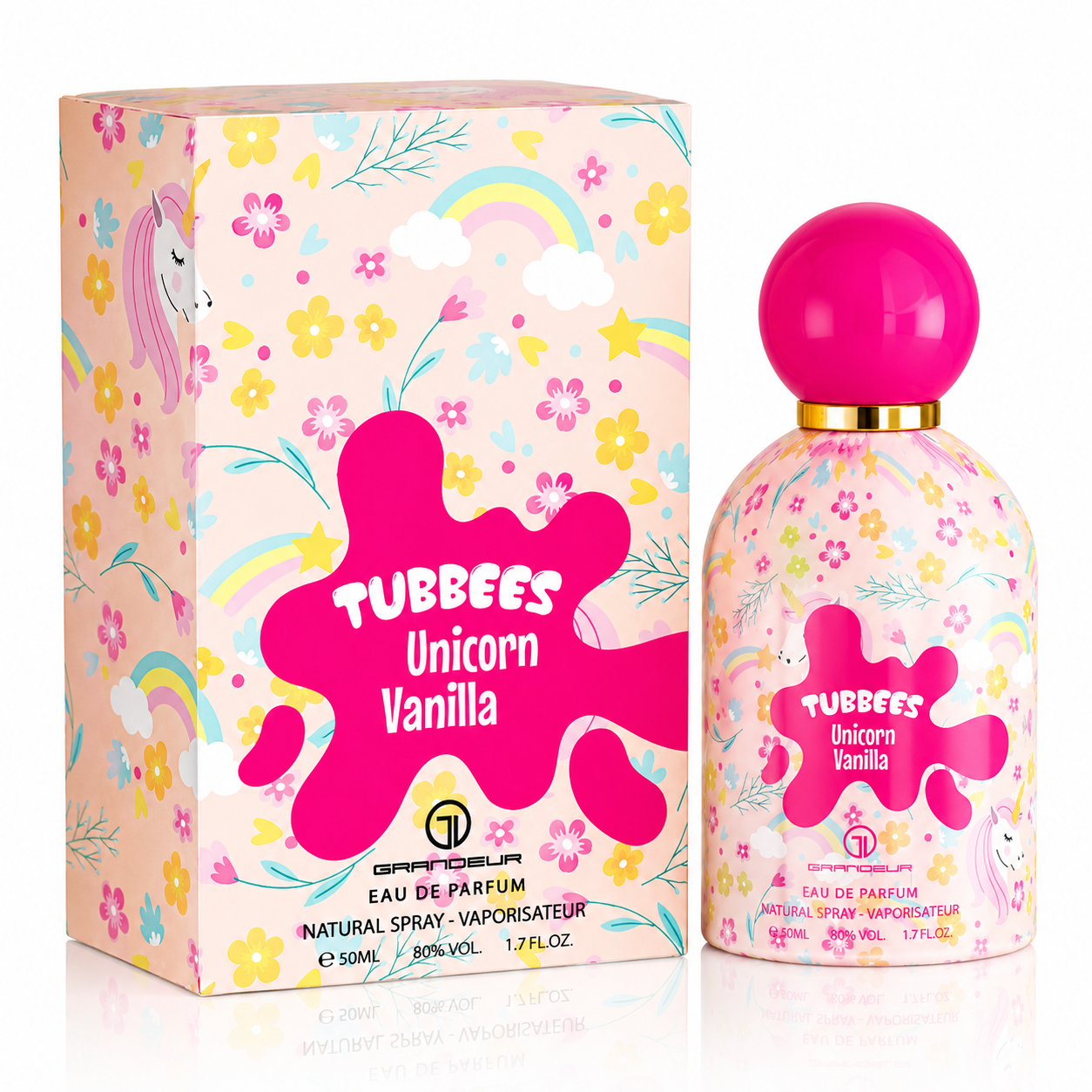 GRANDEUR TUBBEES UNICORN VANILLA WOMEN 1.7 OZ EDP SP 50 ML
