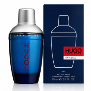 HUGO BOSS DARK BLUE MEN 2.5 OZ. EDT SPRAY 75 ML