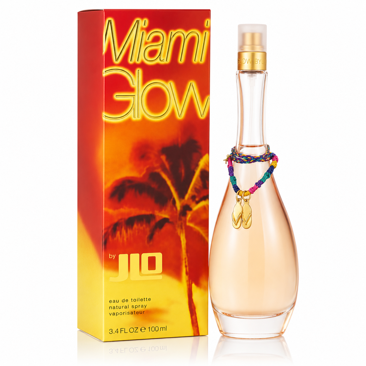 JENNIFER LOPEZ MIAMI GLOW WOMEN 3.4 OZ. EDT SP 100 ML