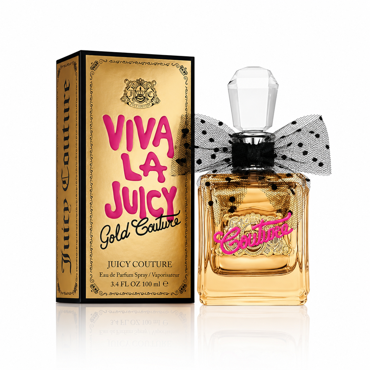JUICY COUTURE VIVA LA JUICY GOLD COUTURE WOMAN 3.4 OZ EDP SP 100 ML