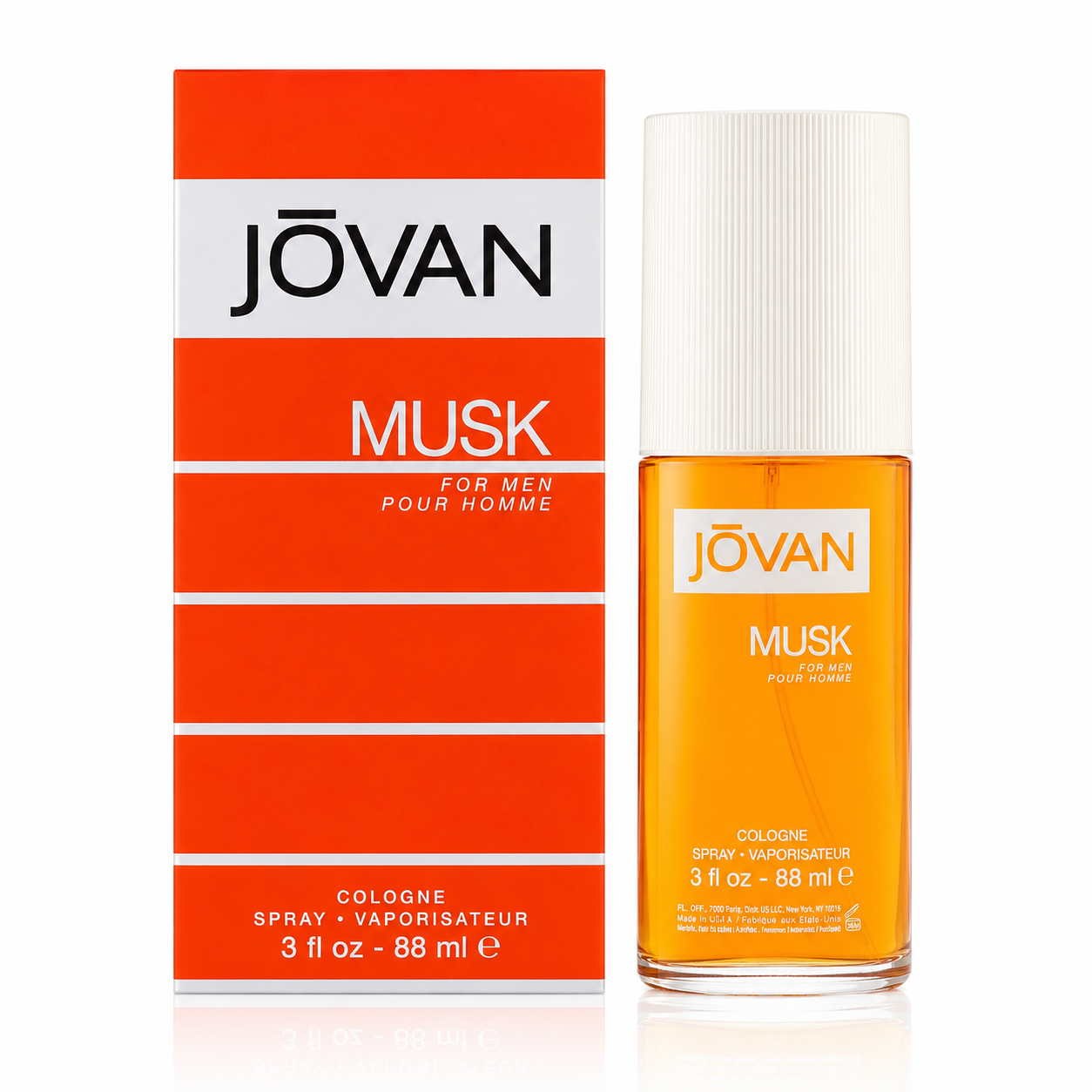 JOVAN MUSK MEN 3.0 OZ. COLOGNE SPRAY 90 ML