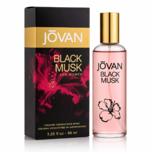 JOVAN MUSK BLACK WOMEN 3.25 OZ. EDC SP 96 ML