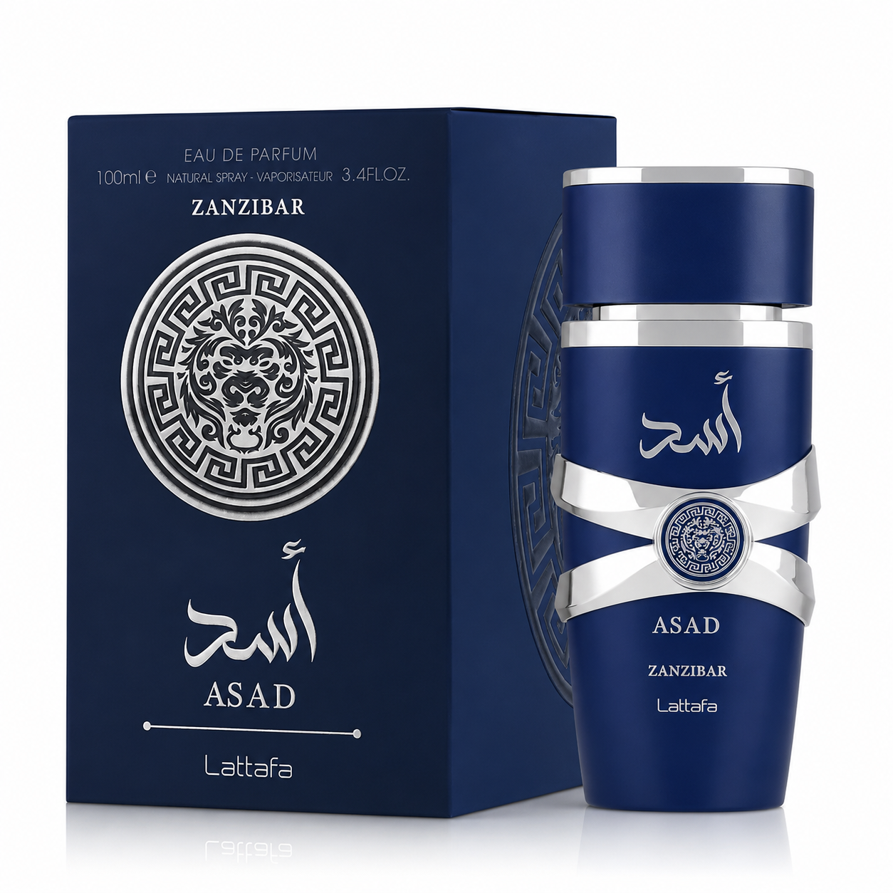 LATTAFA ASAD ZANZIBAR MEN 3.4 OZ EDP SP 100 ML