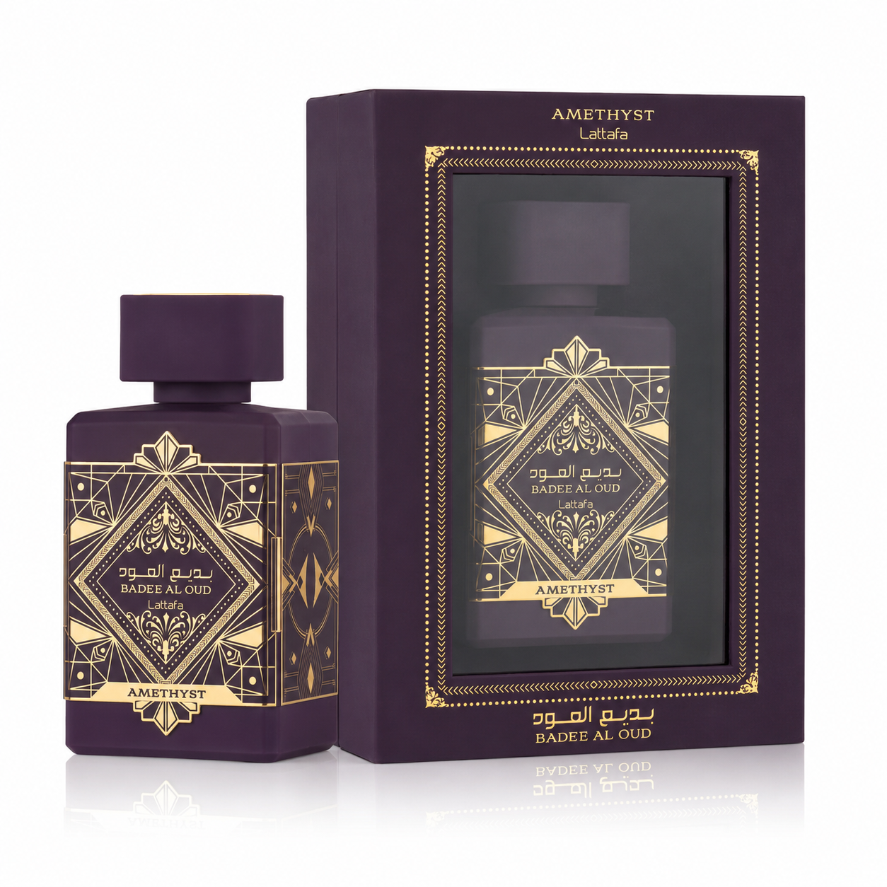 LATTAFA BADEE AL OUD AMETHYST 3.4 OZ. EDP SP 100 ML