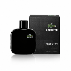 LACOSTE L.12.12 EAU NOIR (BLACK) MEN 3.4 OZ. EDT SP  100 ML