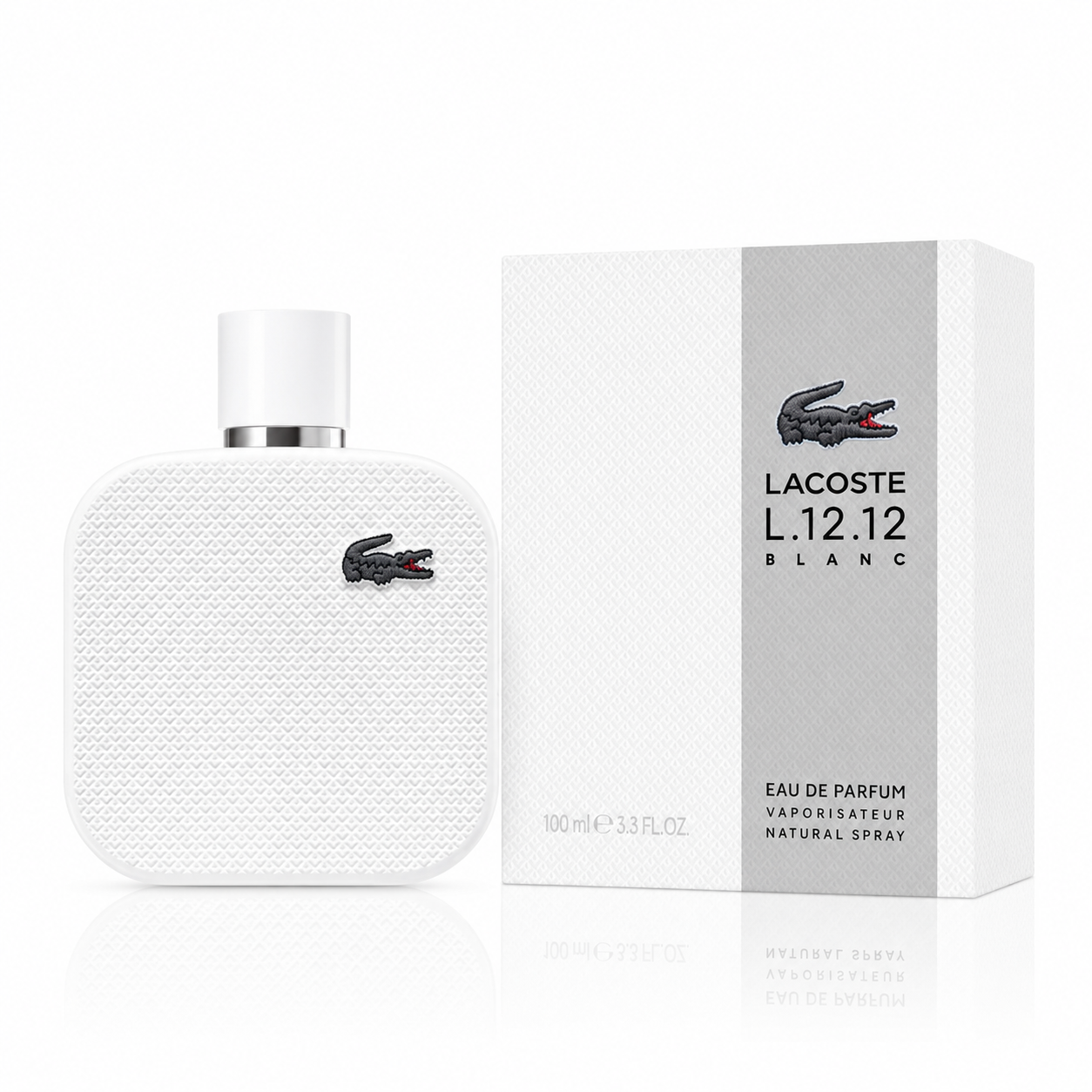 LACOSTE L.12.12 EAU DE BLANC MEN 3.4 OZ EDP SP 100 ML