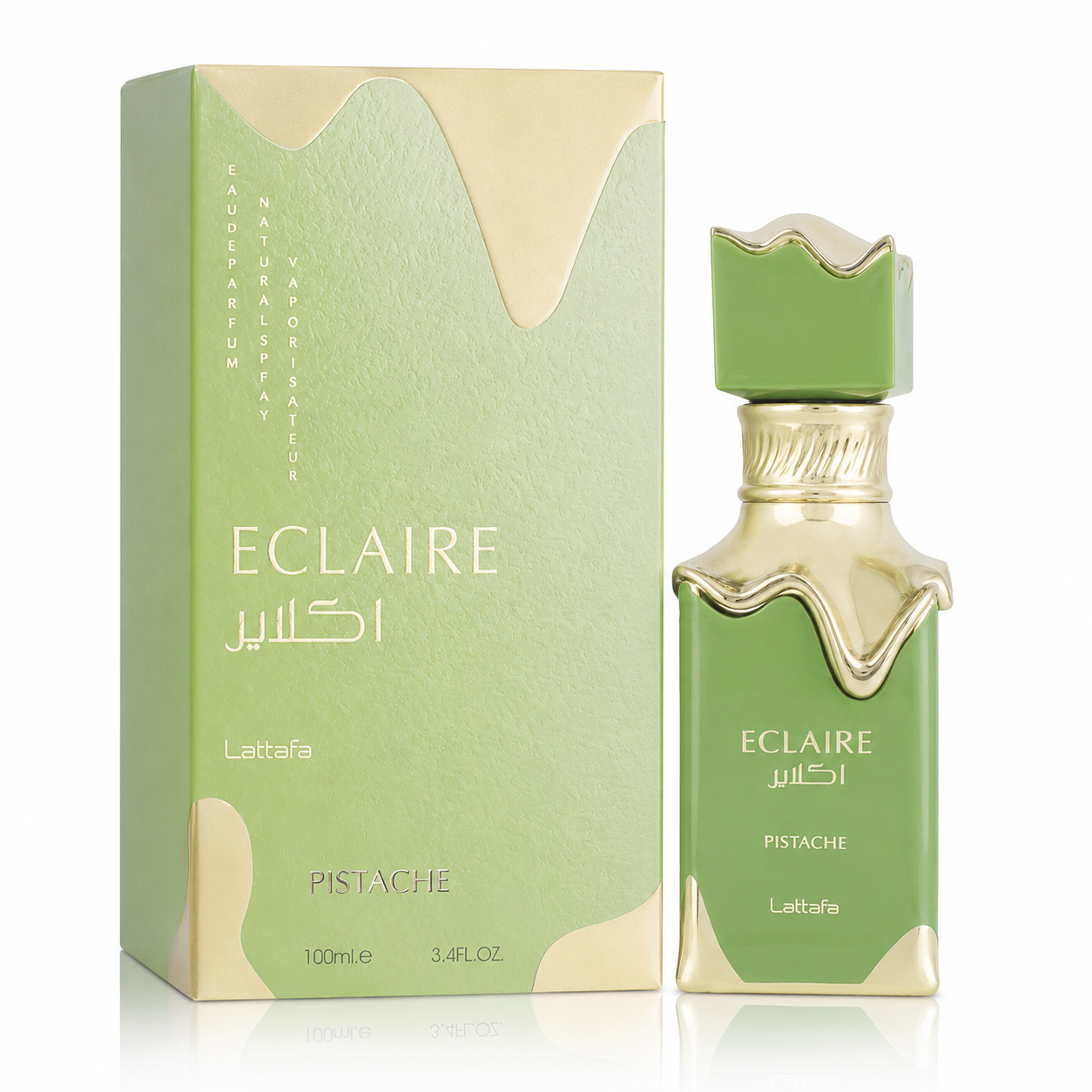 LATTAFA ECLAIRE PISTACHE UNISEX 3.4 OZ EDP SP 100 ML