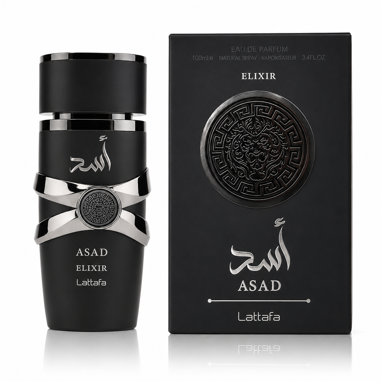 LATTAFA ASAD ELIXIR MEN 3.4 OZ EDP SP 100 ML