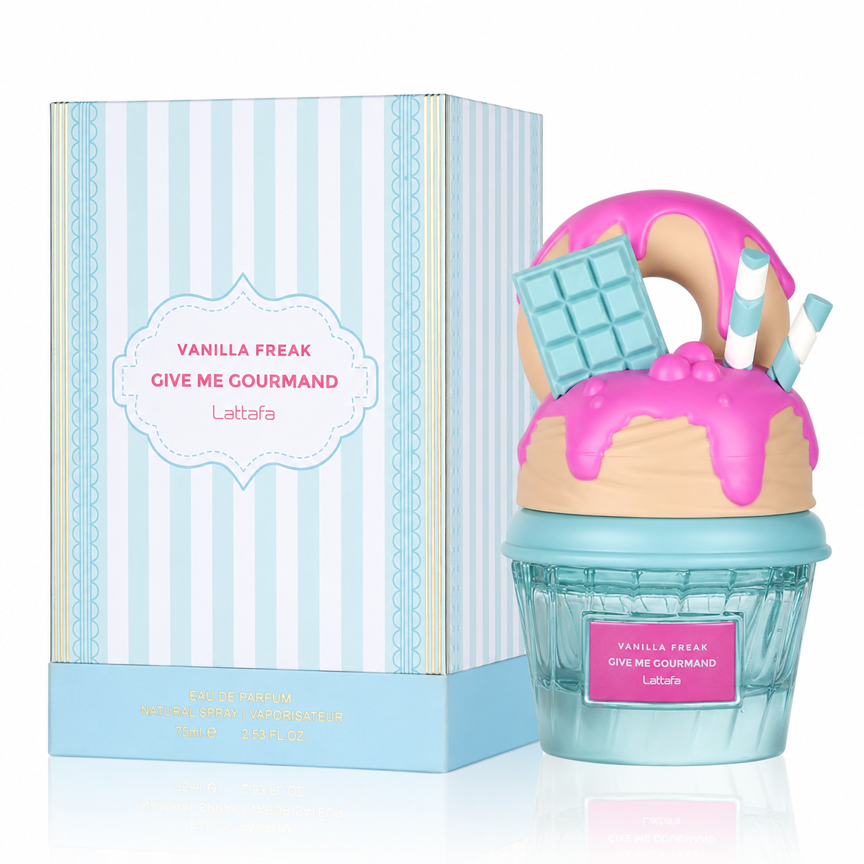 LATTAFA GIVE ME GOURMAND VANILLLA FREAK UNISEX 2.5 OZ EDP SP 75 ML