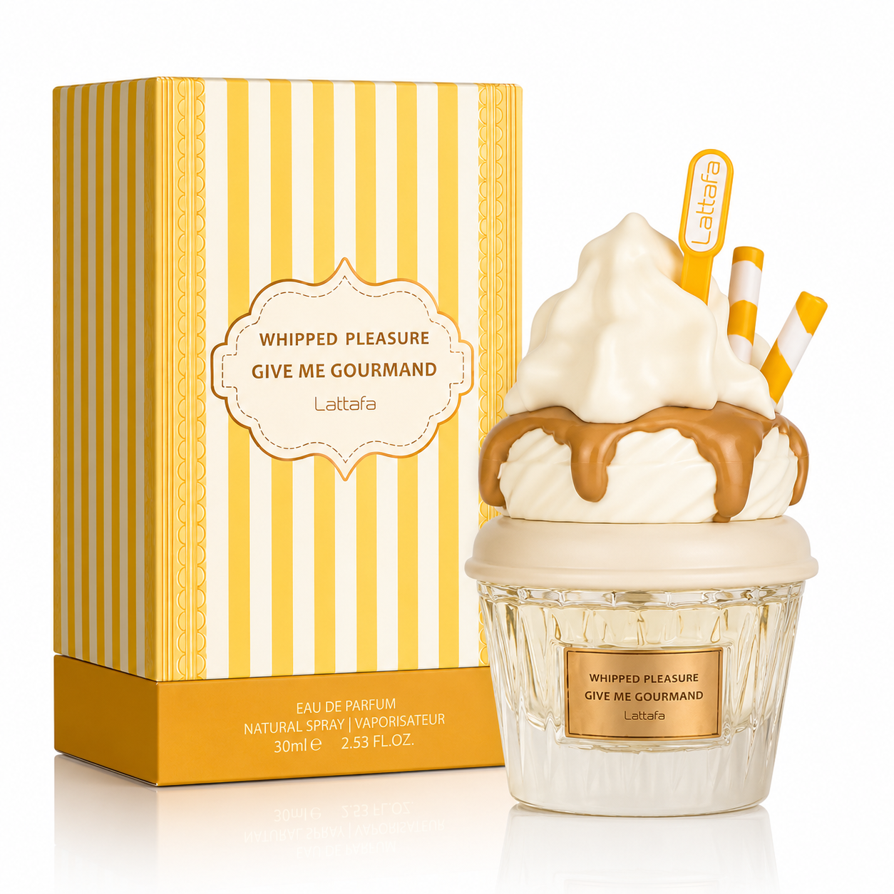LATTAFA GIVE ME GOURMAND WHIPPED PLEASURE WOMEN 2.5 OZ EDP SP 75 ML
