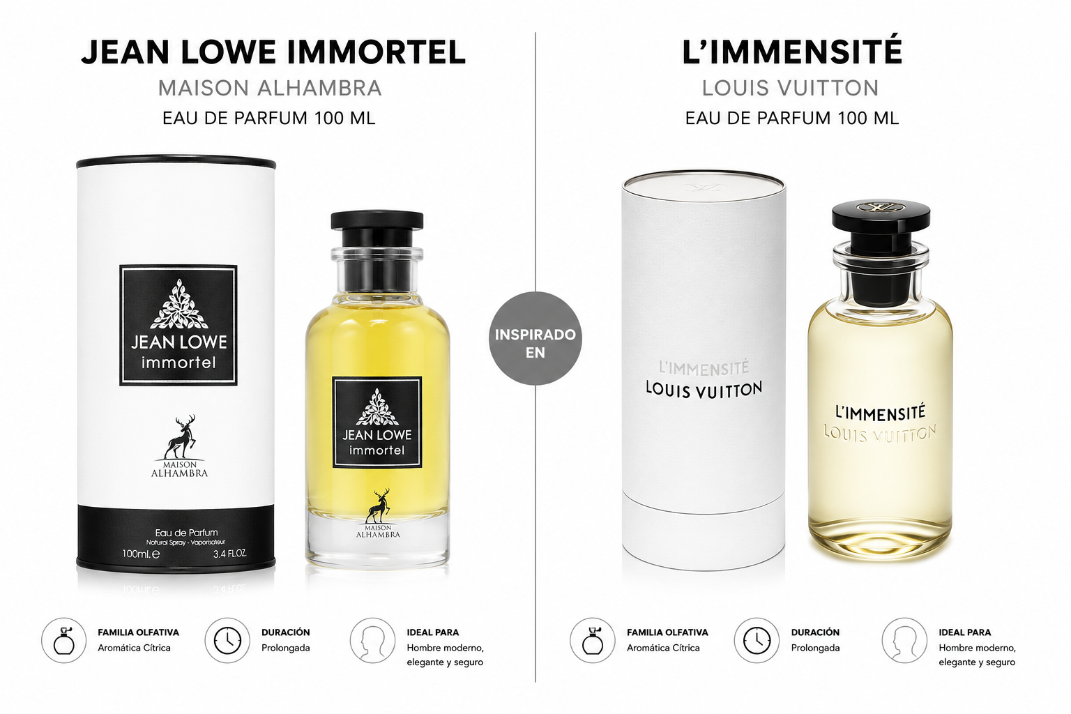 MAISON ALHAMBRA JEAN LOWE IMMORTAL 3.4 EDP U 100 ML