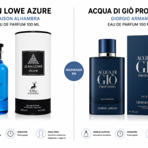MAISON ALHAMBRA JEAN LOWE AZURE 3.4 EDP U 100 ML